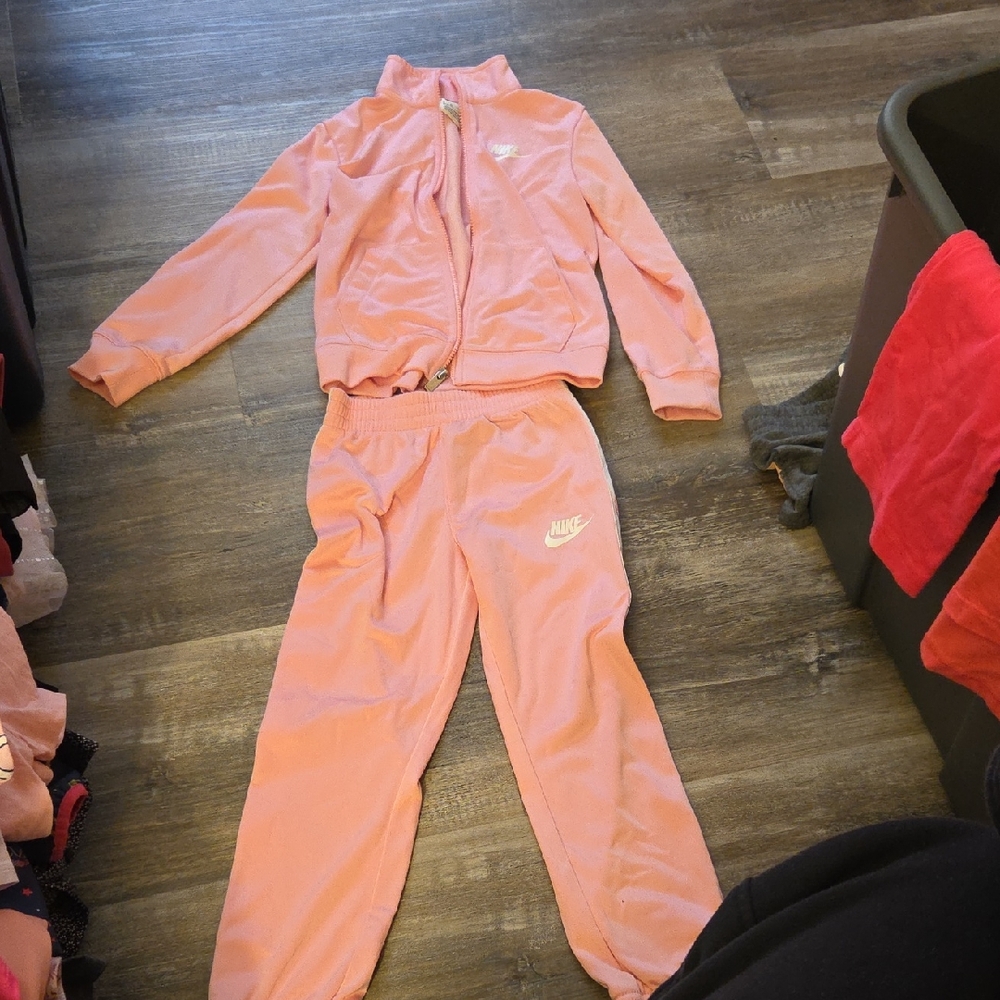 Nike Coral Tracksuit Set
